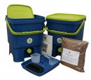 Bokashi complete Set in blue/light green
