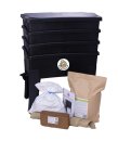 Wormery "Worm Cafe" Value Set with compost worms